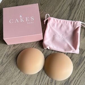 CAKES Body Nude Silicone Adhesive Pasties - Beige